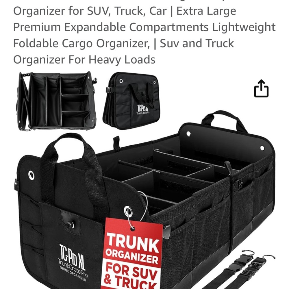 Truck and SUV Organizer